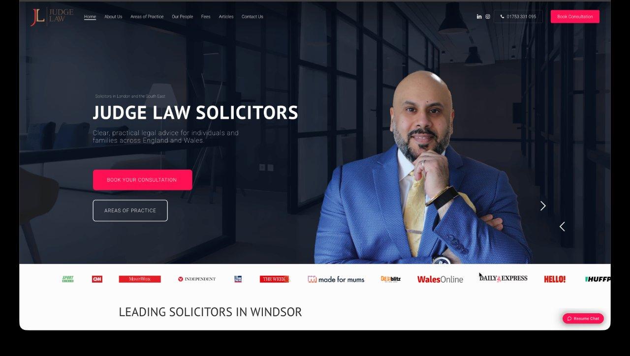 Judge Law — project screenshot