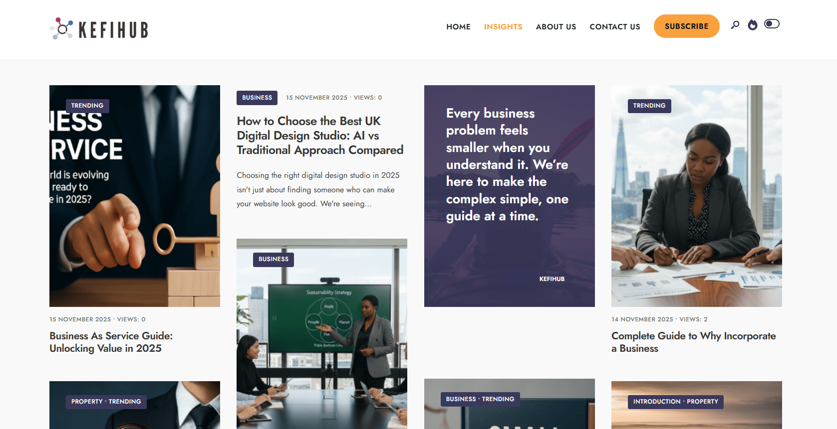 Insights from Kefihub